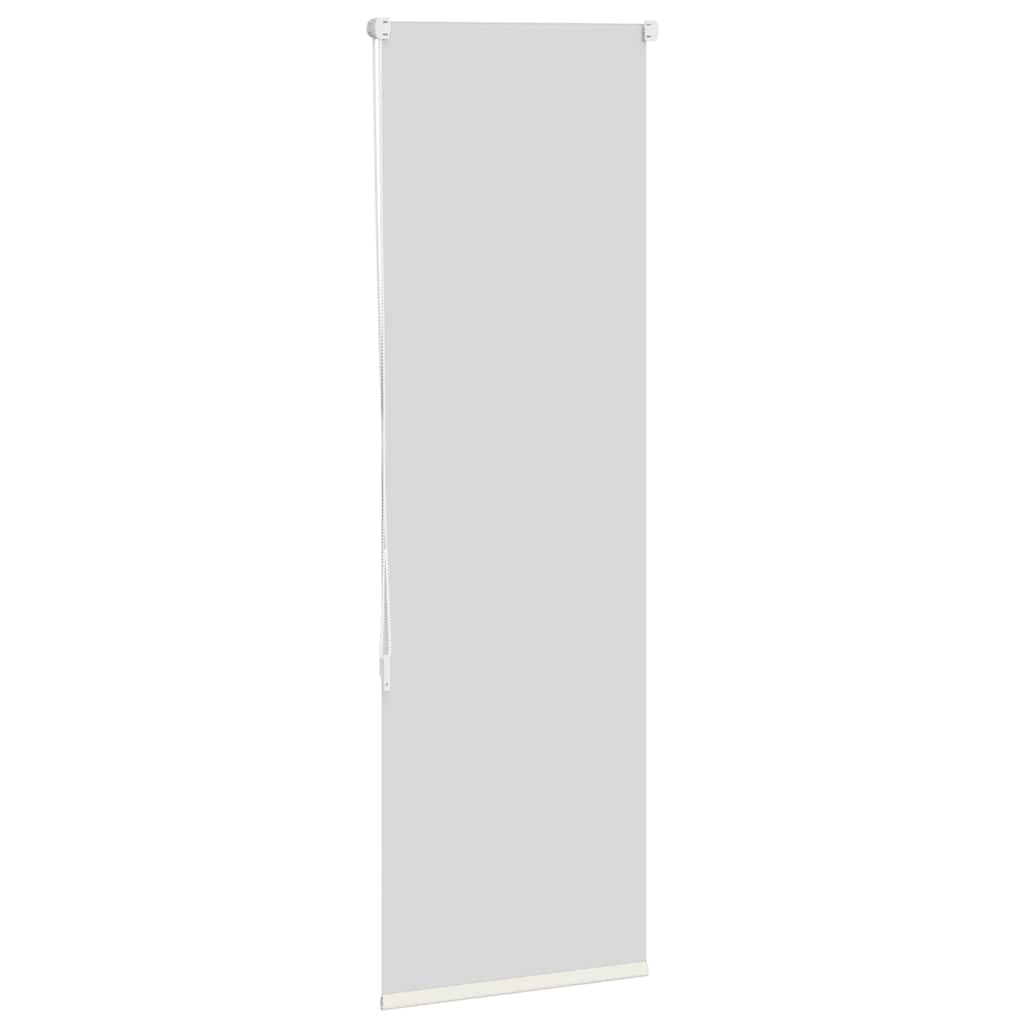 vidaXL Στόρι Ρόλερ Συσκότισης Υπόλευκο 50x175 εκ. Πλάτος Υφάσματος 45,7 εκ. Πολυεστέρας
