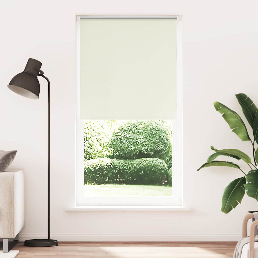 vidaXL Στόρι Συσκότισης Υπόλευκο 95 x 230 εκ. Πλάτος Υφάσματος 90,7 εκ. Πολυεστέρας