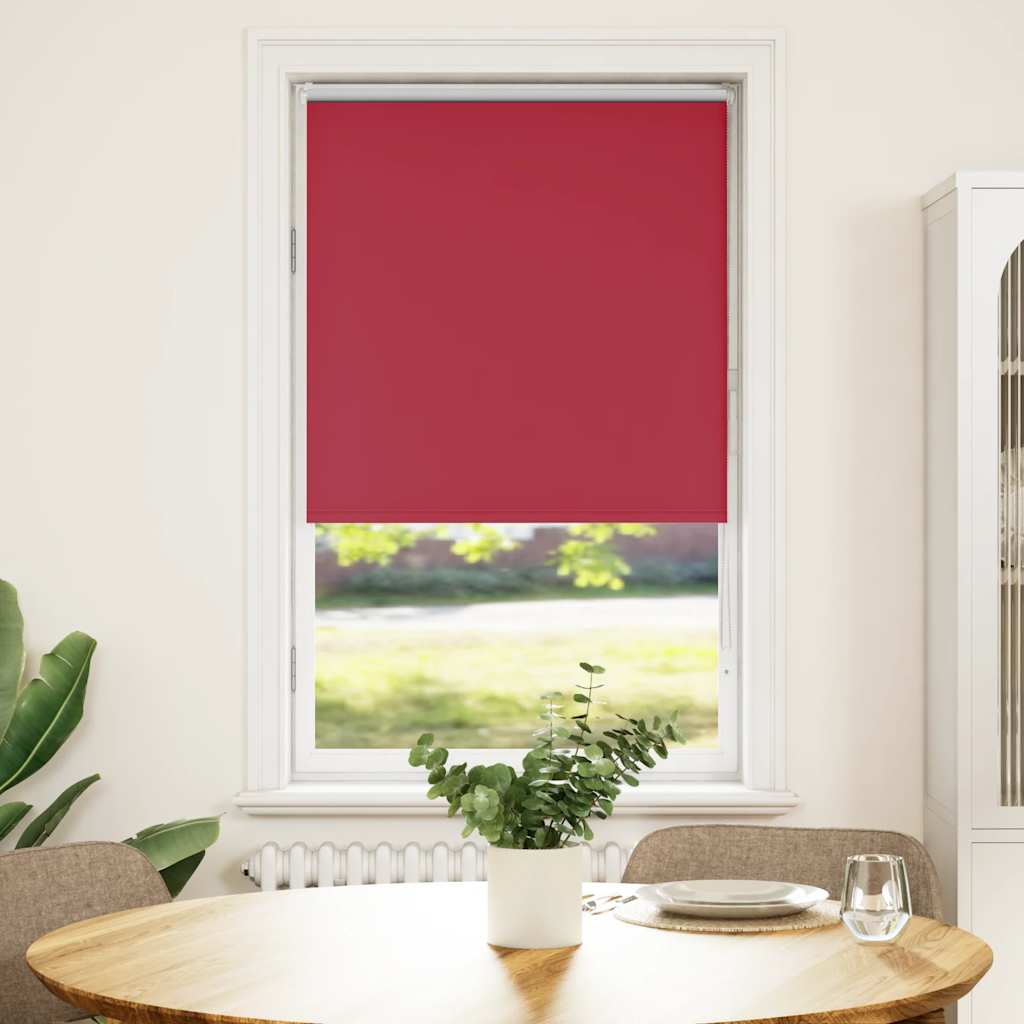 vidaXL Στόρι Συσκότισης Κόκκινο 85x150 εκ. Πλάτος Υφάσματος 80,7 εκ. Πολυεστέρας