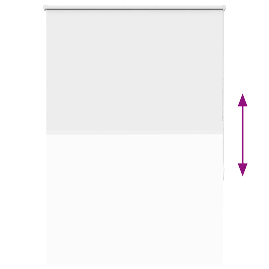 vidaXL Ρολέρ Μπλακάουτ Λευκό 105x150 εκ. Πλάτος υφάσματος 100,7 εκ.