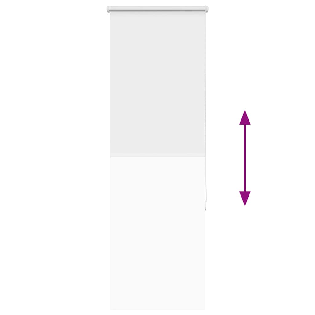 vidaXL Ρολέρ Μπλακάουτ Λευκό 45x175 εκ. Πλάτος υφάσματος 40,7 εκ.