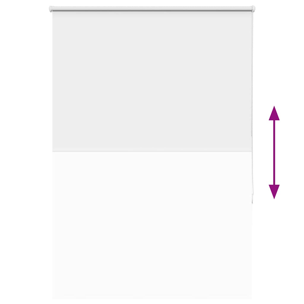 vidaXL Ρολέρ Μπλακάουτ Λευκό 90x175 εκ. Πλάτος υφάσματος 85,7 εκ.