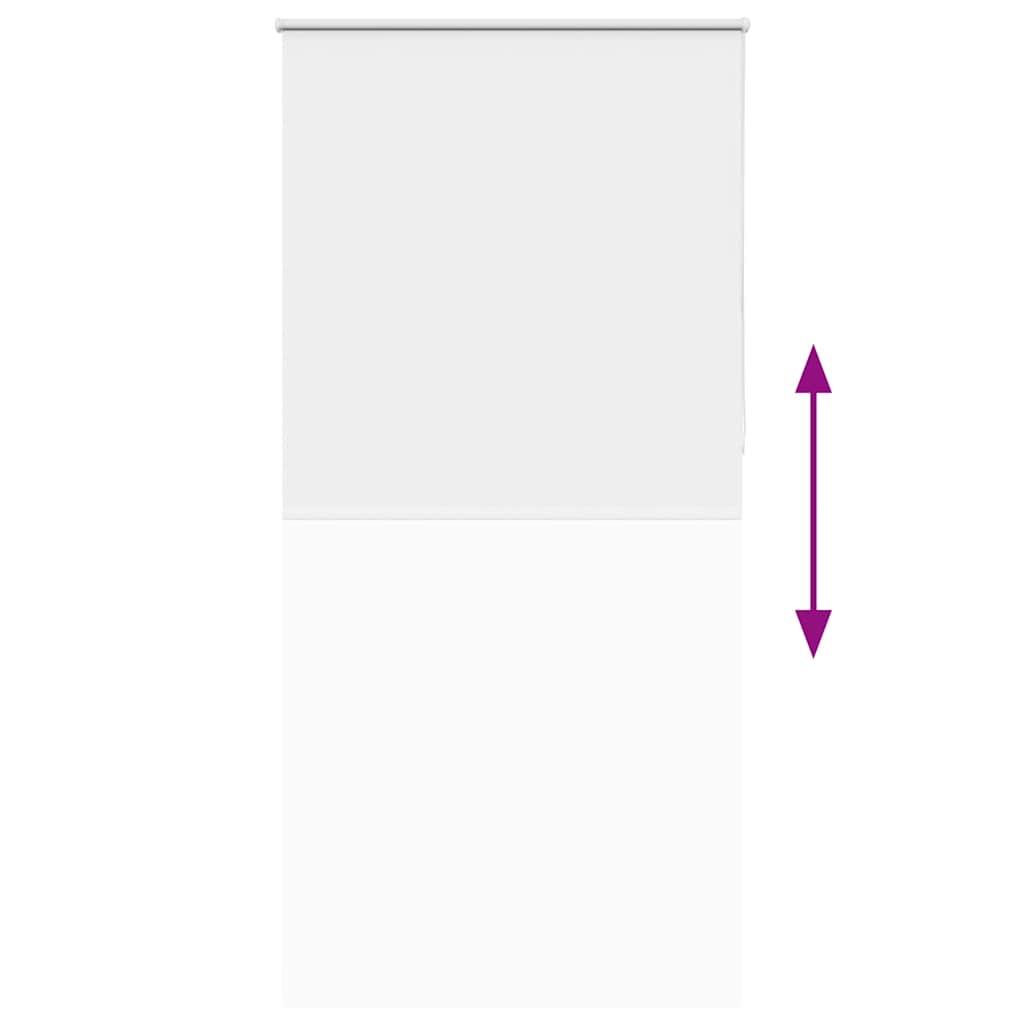 vidaXL Ρολέρ Μπλακάουτ Λευκό 100x210 εκ. Πλάτος υφάσματος 95,7 εκ.