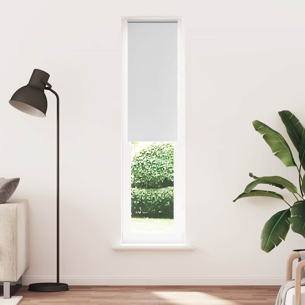 vidaXL Ρολέρ Μπλακάουτ Λευκό 45x230 εκ. Πλάτος υφάσματος 40,7 εκ.