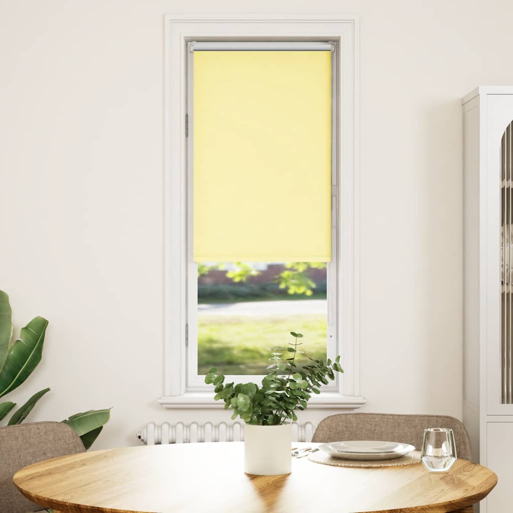 vidaXL Στόρι Συσκότισης Κίτρινο 40x150 εκ. Πλάτος Υφάσματος 35,7 εκ. Πολυεστέρας