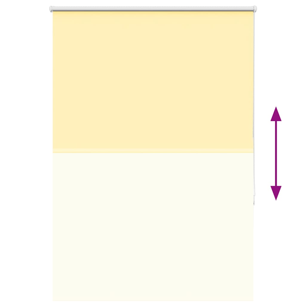 vidaXL Ρολέρ Μπλακάουτ Κίτρινο 90x150 εκ. Πλάτος υφάσματος 85,7 εκ.