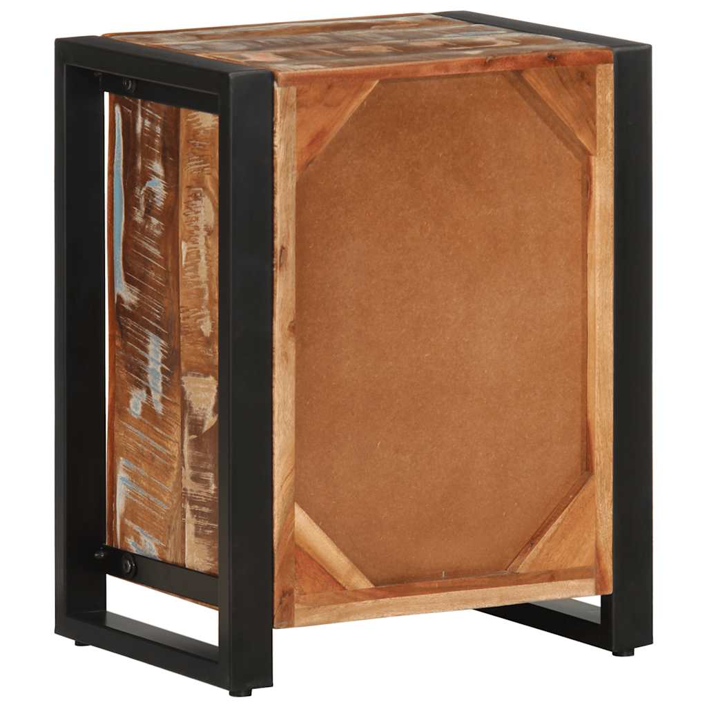 vidaXL Κομοδίνα 2 τεμάχια Πολύχρωμο Στερεό ακατέργαστο ξύλο Mango