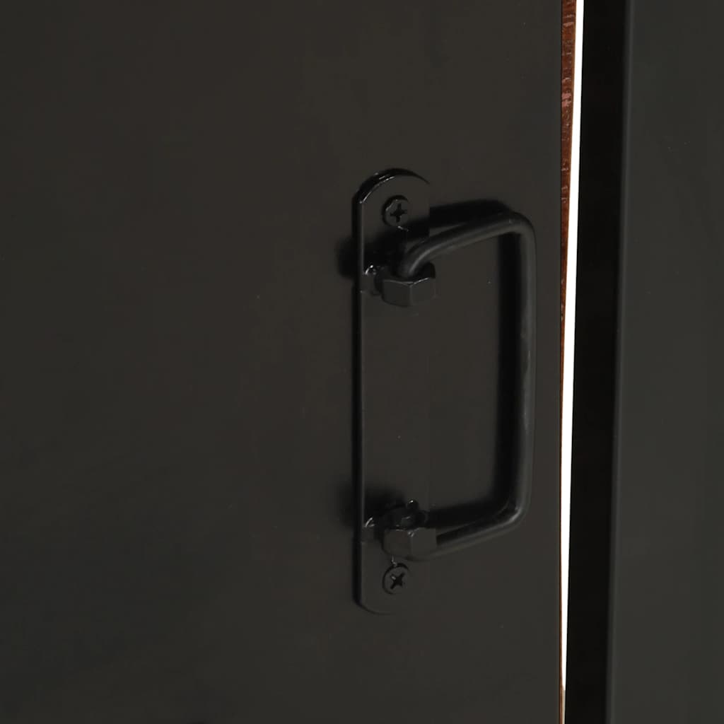 vidaXL Κομοδίνα 2 τεμάχια Πολύχρωμο Στερεό ακατέργαστο ξύλο Mango