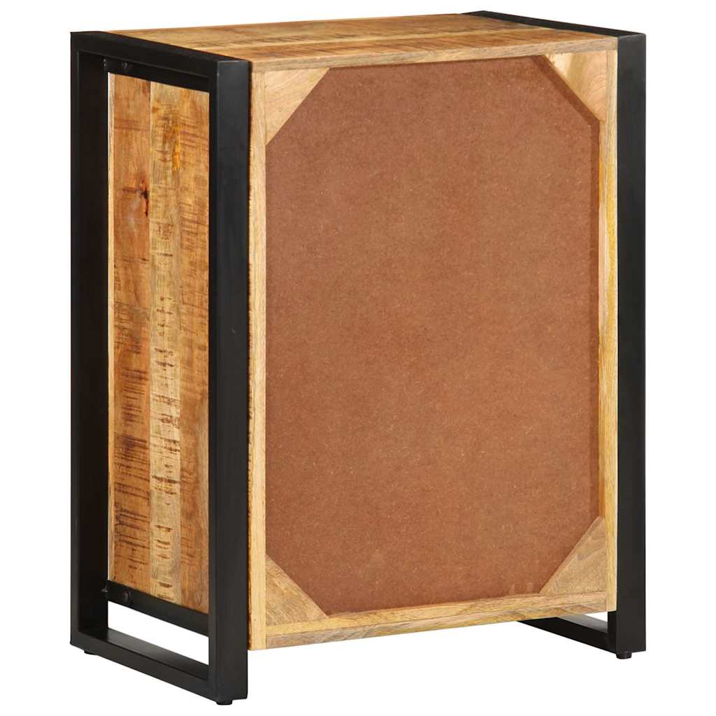 vidaXL Μπουφές 55x35x70 εκ. από Μασίφ Ακατέργαστο Ξύλο Μάνγκο