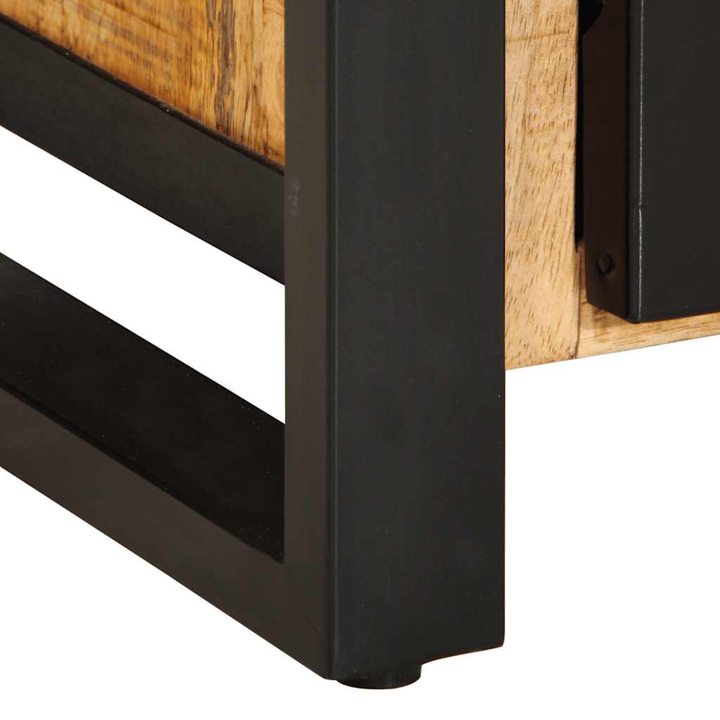 vidaXL Μπουφές 55x35x70 εκ. από Μασίφ Ακατέργαστο Ξύλο Μάνγκο