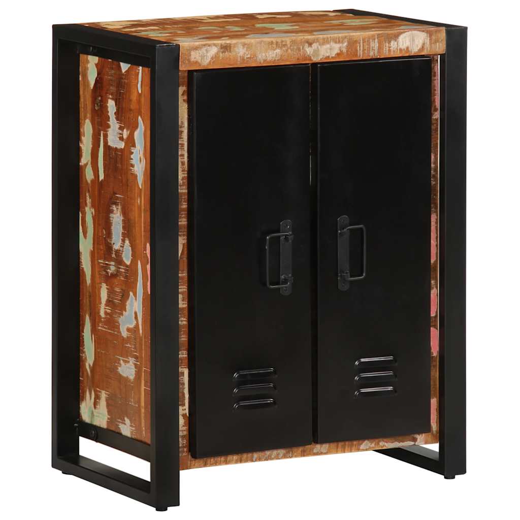 vidaXL Σκευοθήκη Πολύχρωμο 55x35x70 cm Ξύλο μασίφ αναγεννημένο