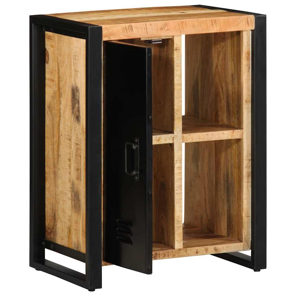 vidaXL Μπουφές 55x35x70 εκ. από Μασίφ Ακατέργαστο Ξύλο Μάνγκο