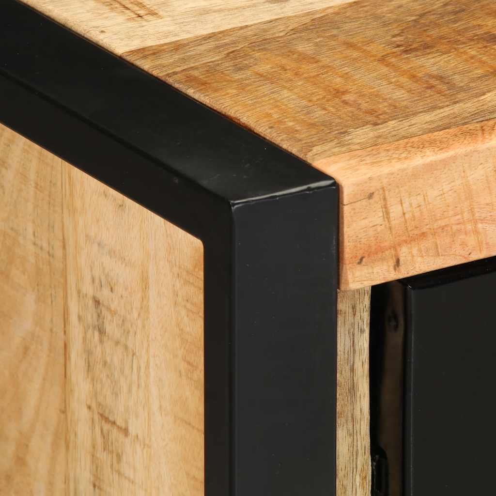 vidaXL Μπουφές 55x35x70 εκ. από Μασίφ Ακατέργαστο Ξύλο Μάνγκο