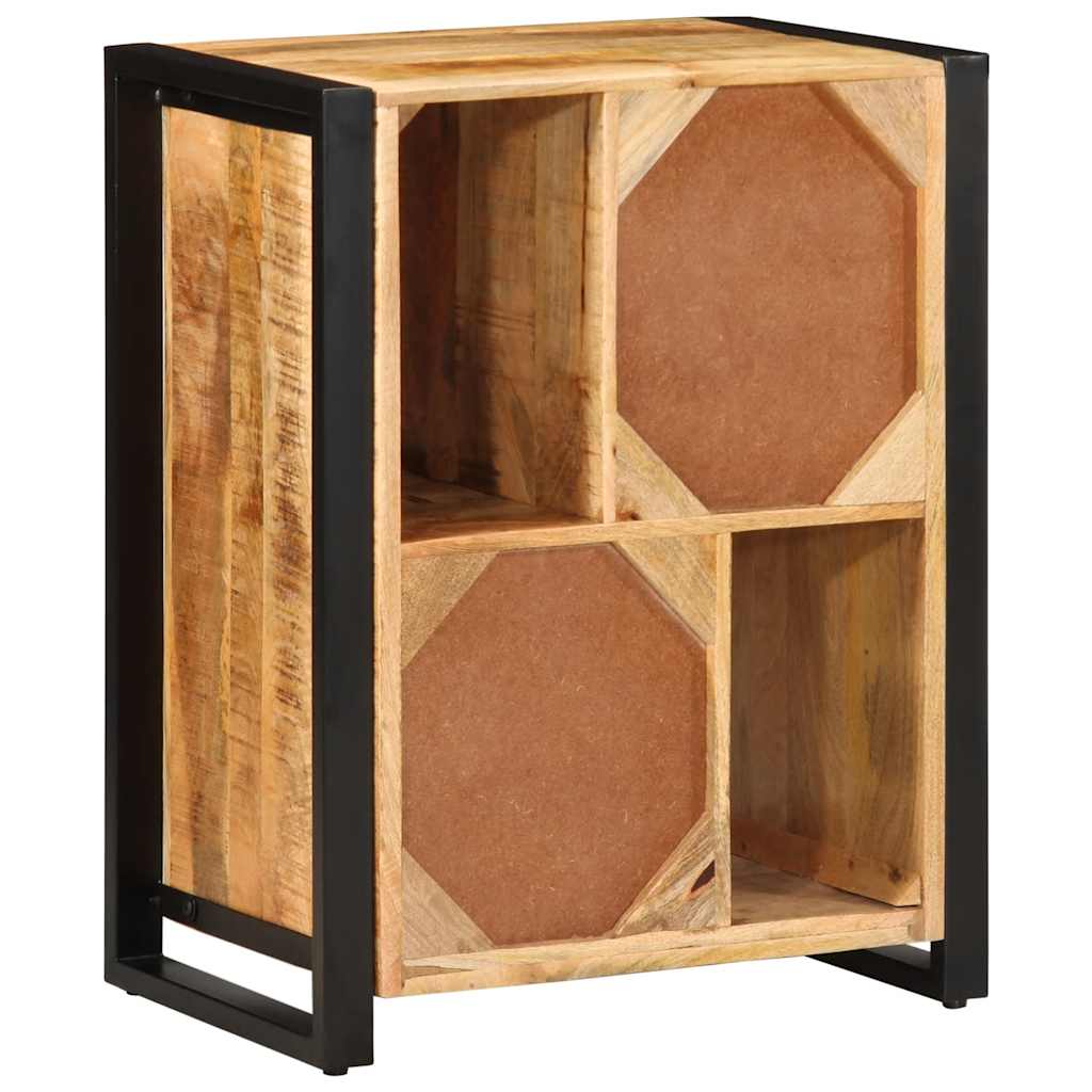 vidaXL Μπουφές 55x35x70 εκ. από Μασίφ Ακατέργαστο Ξύλο Μάνγκο