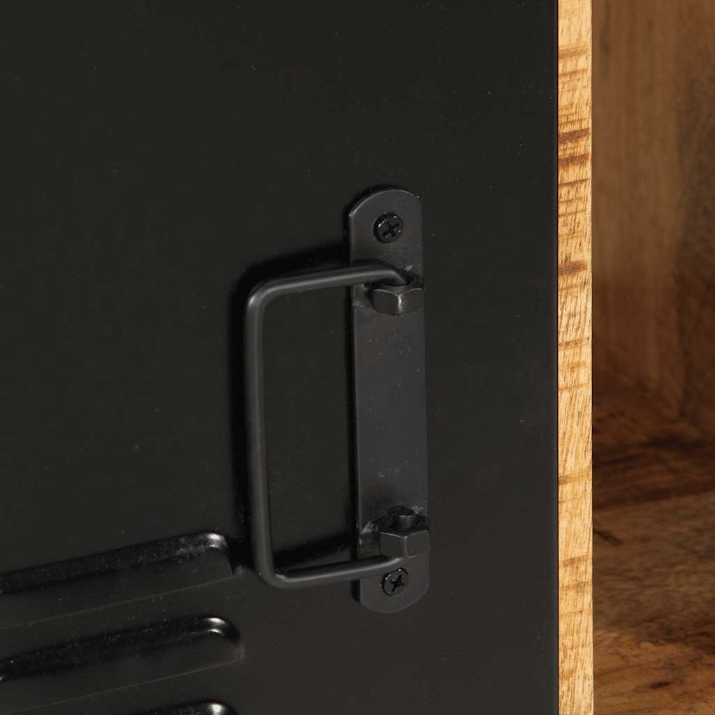 vidaXL Μπουφές 55x35x70 εκ. από Μασίφ Ακατέργαστο Ξύλο Μάνγκο