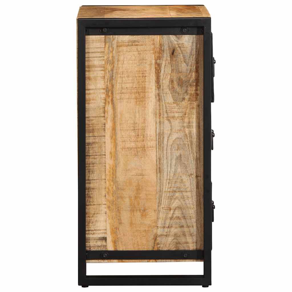 ντουλάπι συρταριών vidaXL 50x35x70 cm Στερεό ακατέργαστο ξύλο Mango