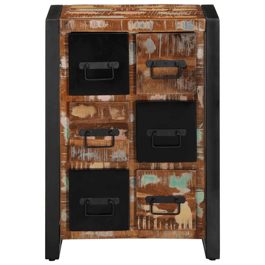 vidaXL Sideboard 50x35x70 cm Ξύλο μασίφ αναγεννημένο