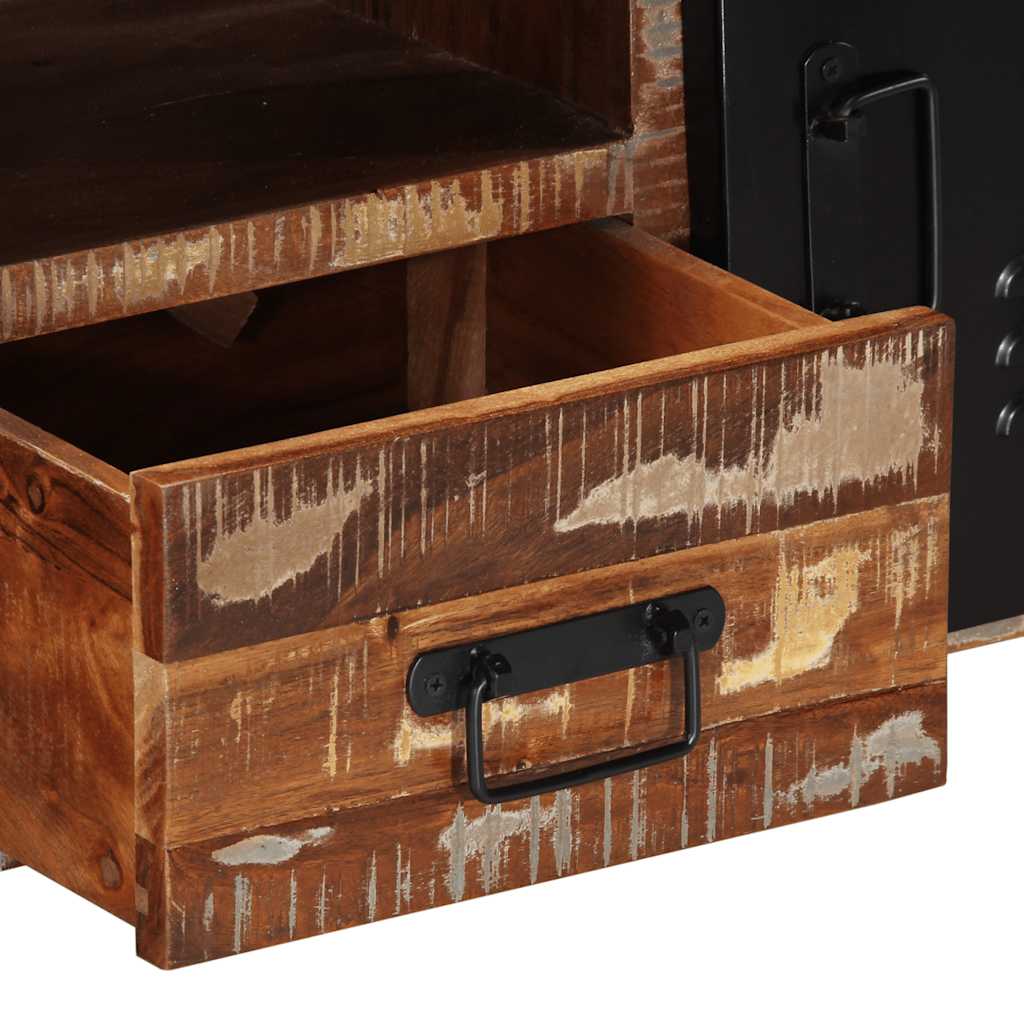 ντουλάπι τηλεόρασης vidaXL 100x30x40 cm από μασίφ ξύλο αναγεννημένο