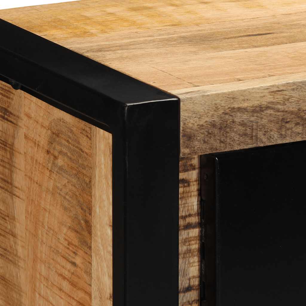ντουλάπι τηλεόρασης vidaXL 80x30x35 cm Στερεό ακατέργαστο ξύλο Mango