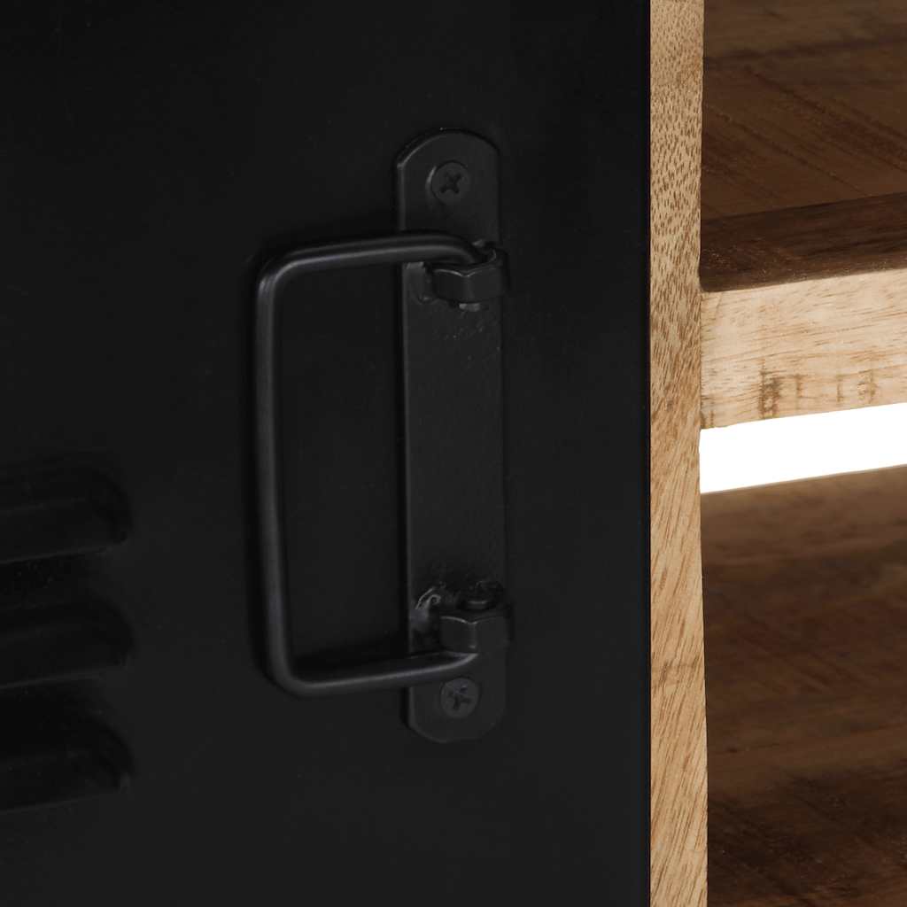 ντουλάπι τηλεόρασης vidaXL 80x30x35 cm Στερεό ακατέργαστο ξύλο Mango