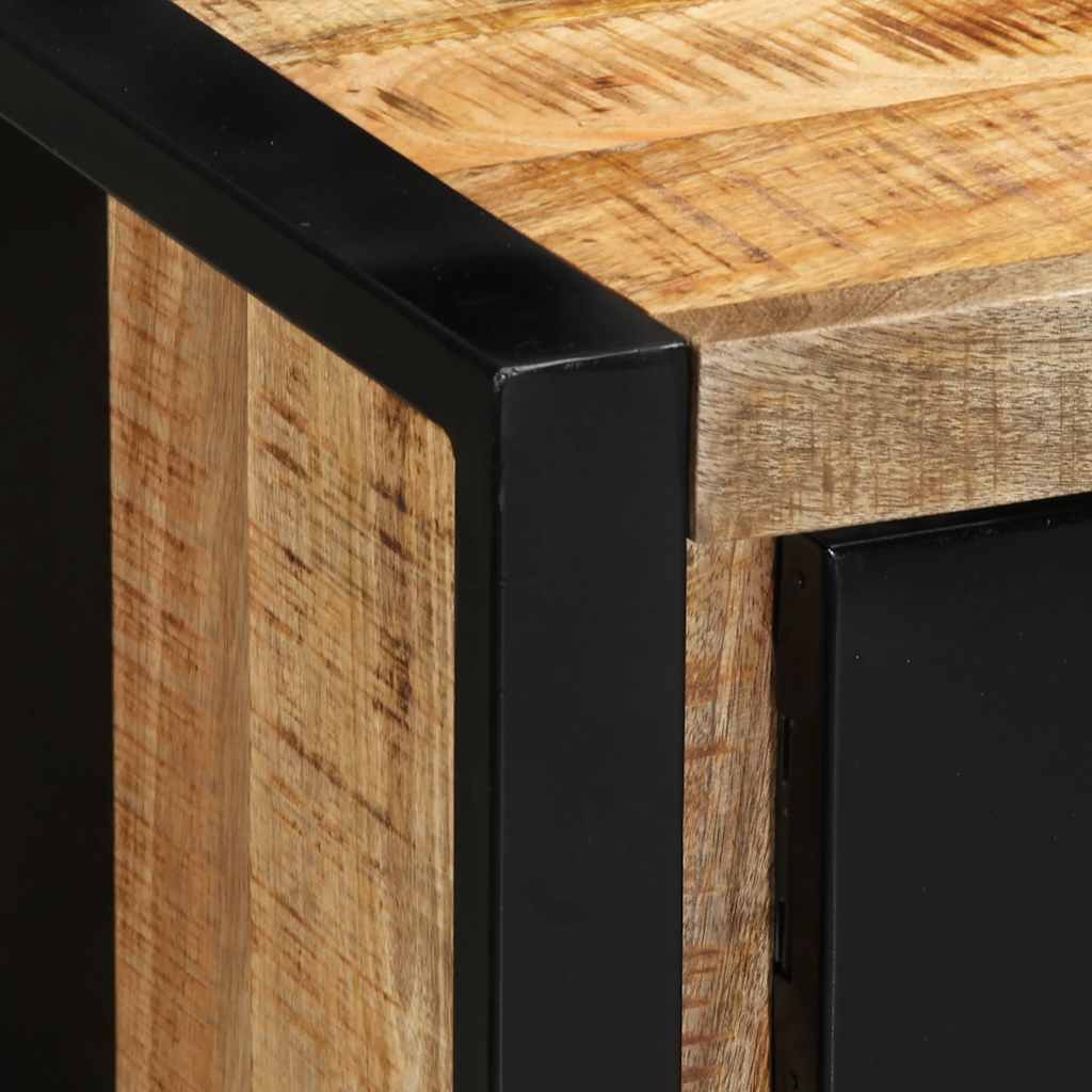 ντουλάπι τηλεόρασης vidaXL 100x30x35 cm Στερεό ακατέργαστο ξύλο Mango