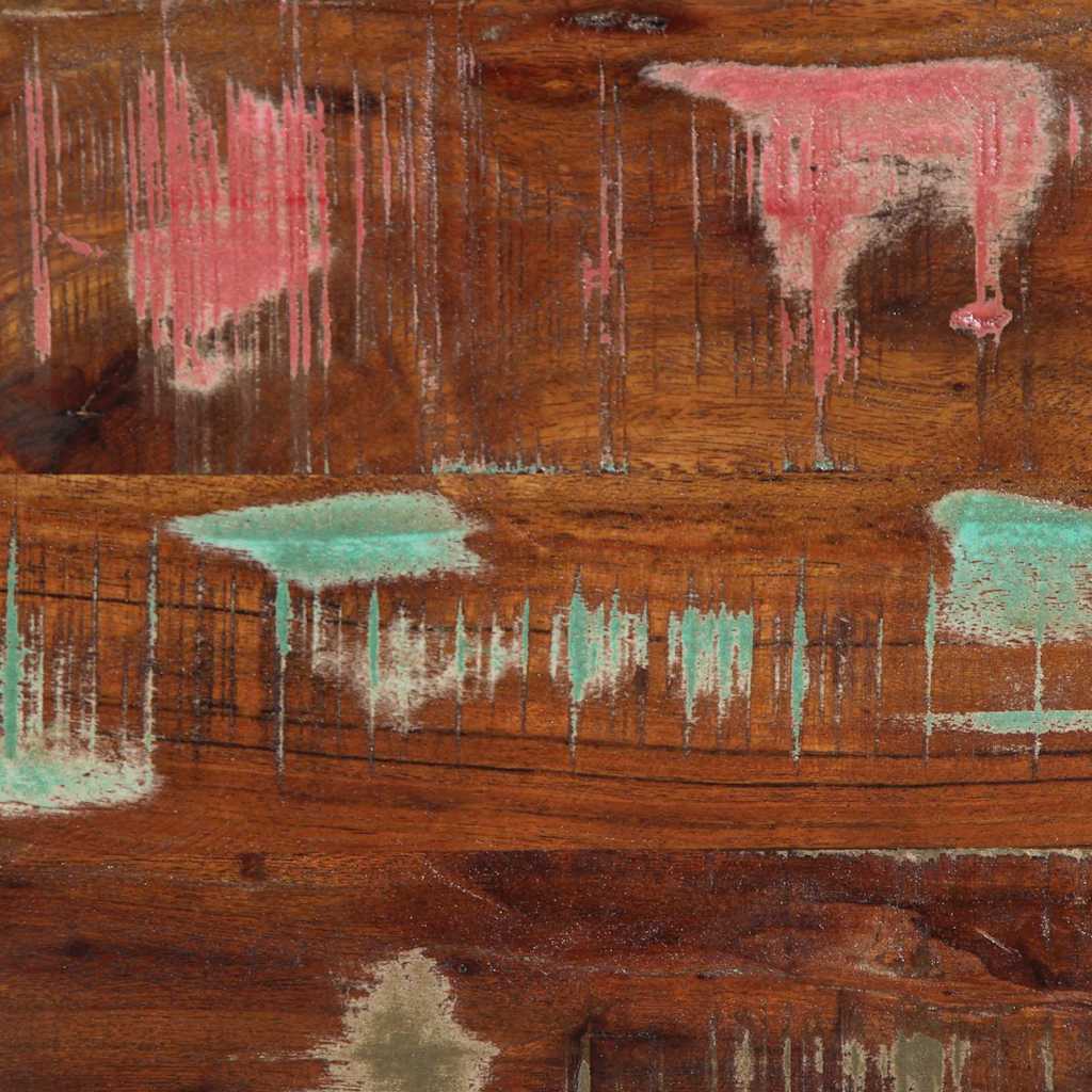 ντουλάπι τηλεόρασης vidaXL 100x30x25 cm από μασίφ ξύλο αναγεννημένο