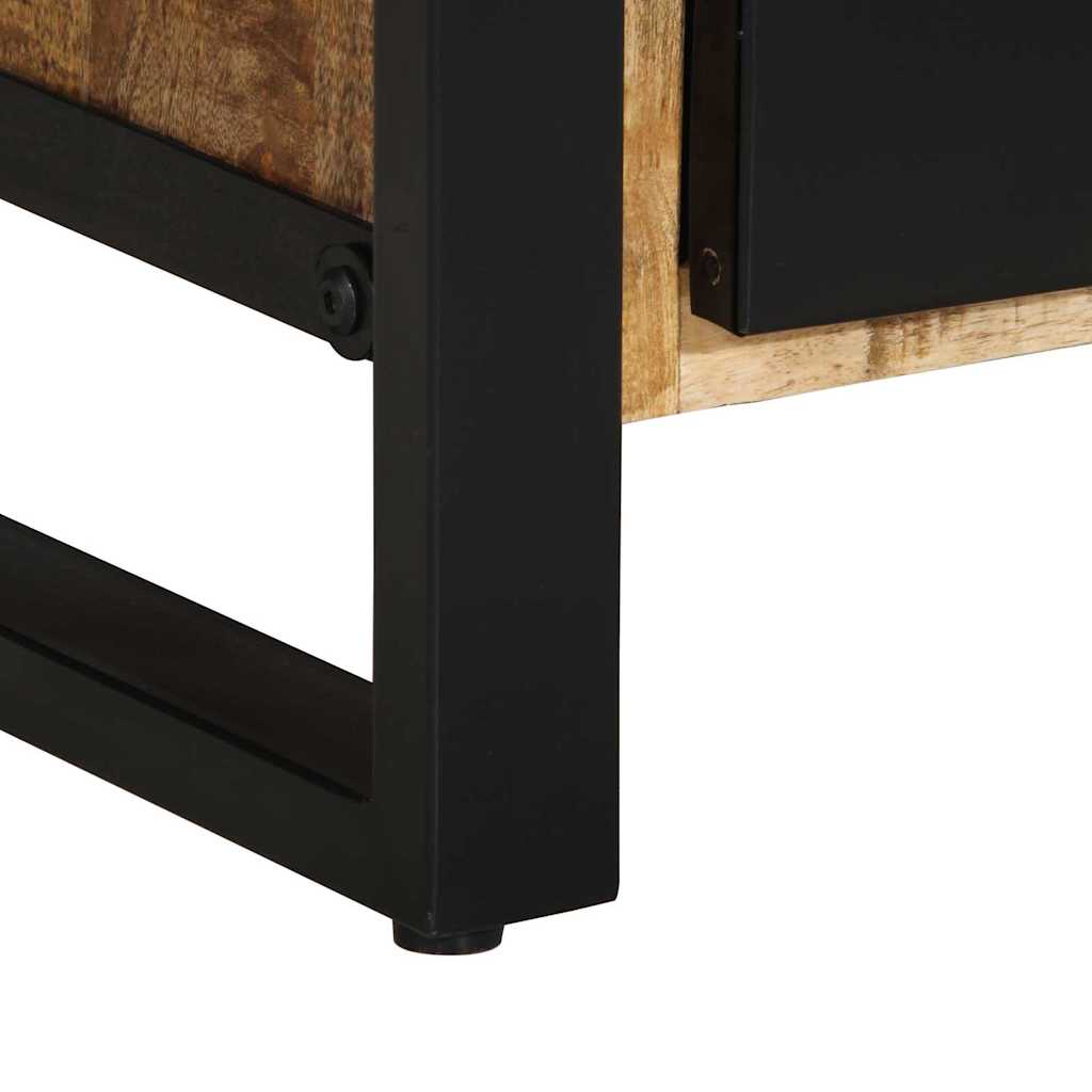 vidaXL Ντουλάπι Μπάνιου Καφέ 55 x 35 x 60 εκ. Στερεό ξύλο μάνγκο
