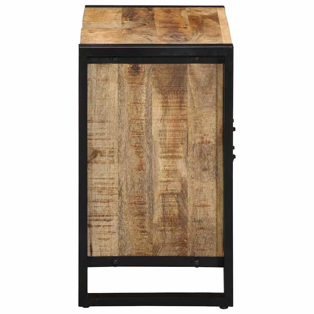 vidaXL Ντουλάπι Μπάνιου Καφέ 55 x 35 x 60 εκ. Στερεό ξύλο μάνγκο