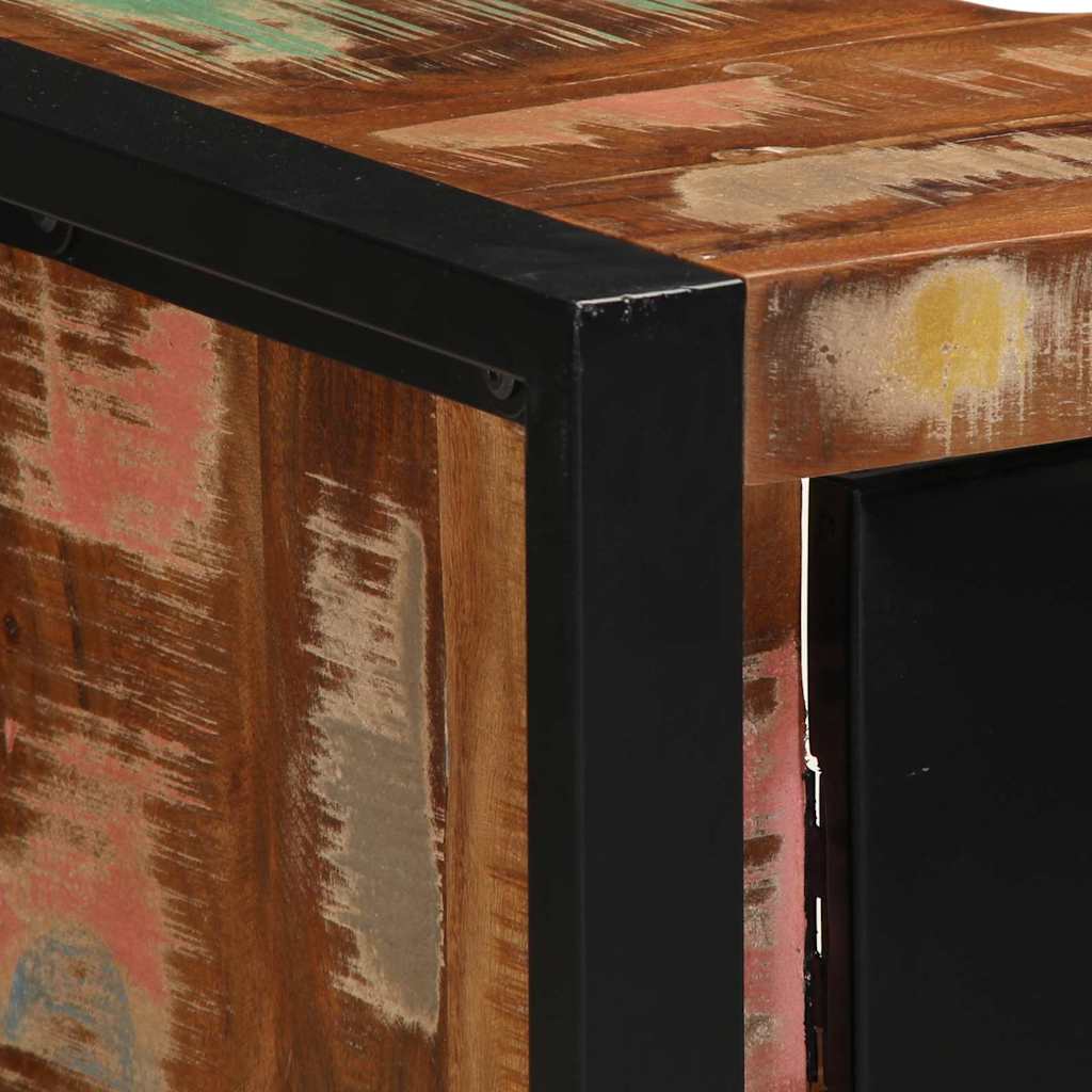 vidaXL Ντουλάπι Μπάνιου Καφέ 55 x 35 x 60 εκ. Στερεό Ανακτηθέν Ξύλο