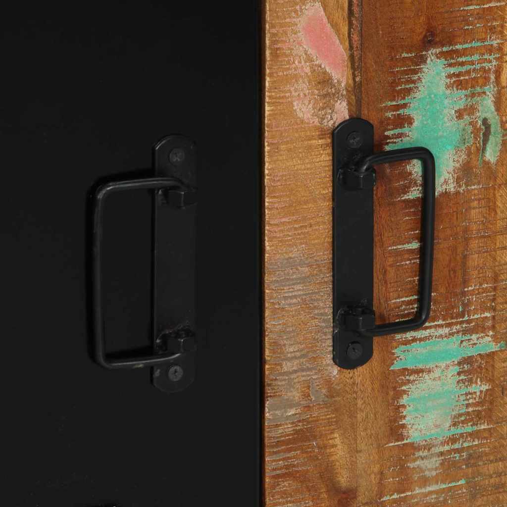 vidaXL Ντουλάπι Μπάνιου Καφέ 55 x 35 x 60 εκ. Στερεό Ανακτηθέν Ξύλο