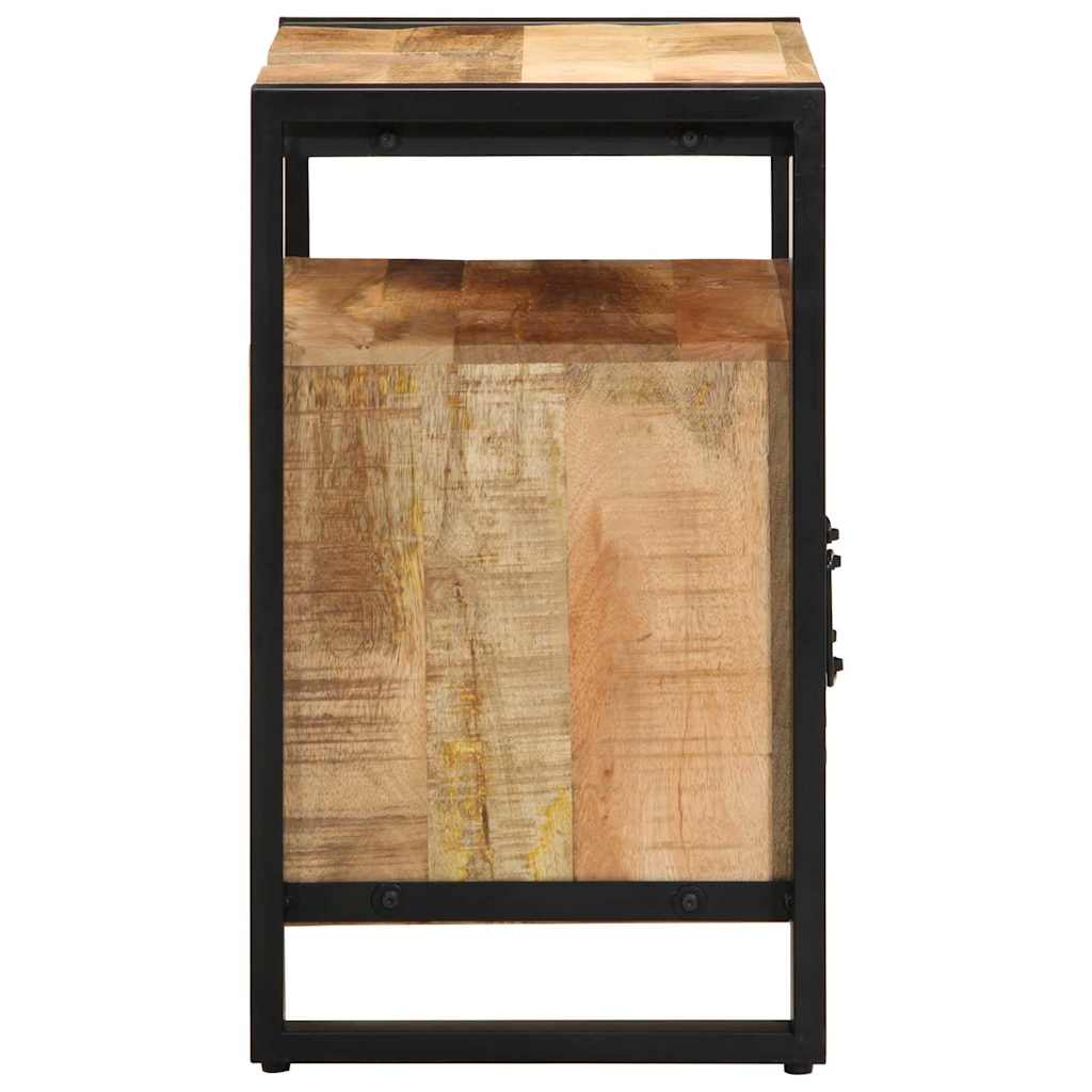 vidaXL Ντουλάπι Μπάνιου Καφέ 55 x 35 x 60 εκ. Στερεό ξύλο μάνγκο