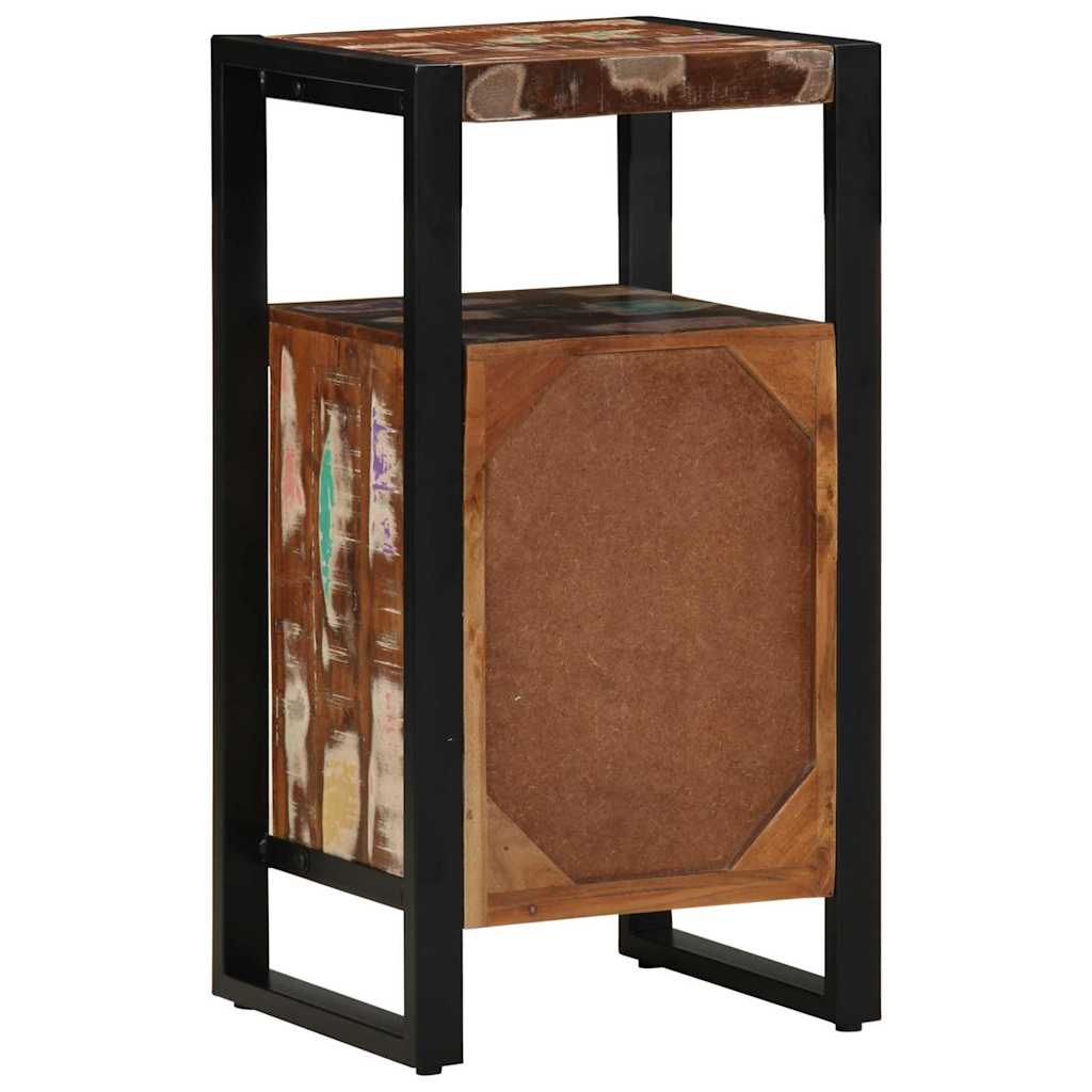 vidaXL Ντουλάπι Μπάνιου Καφέ 40 x 35 x 75 εκ Στερεό Ανακτηθέν Ξύλο