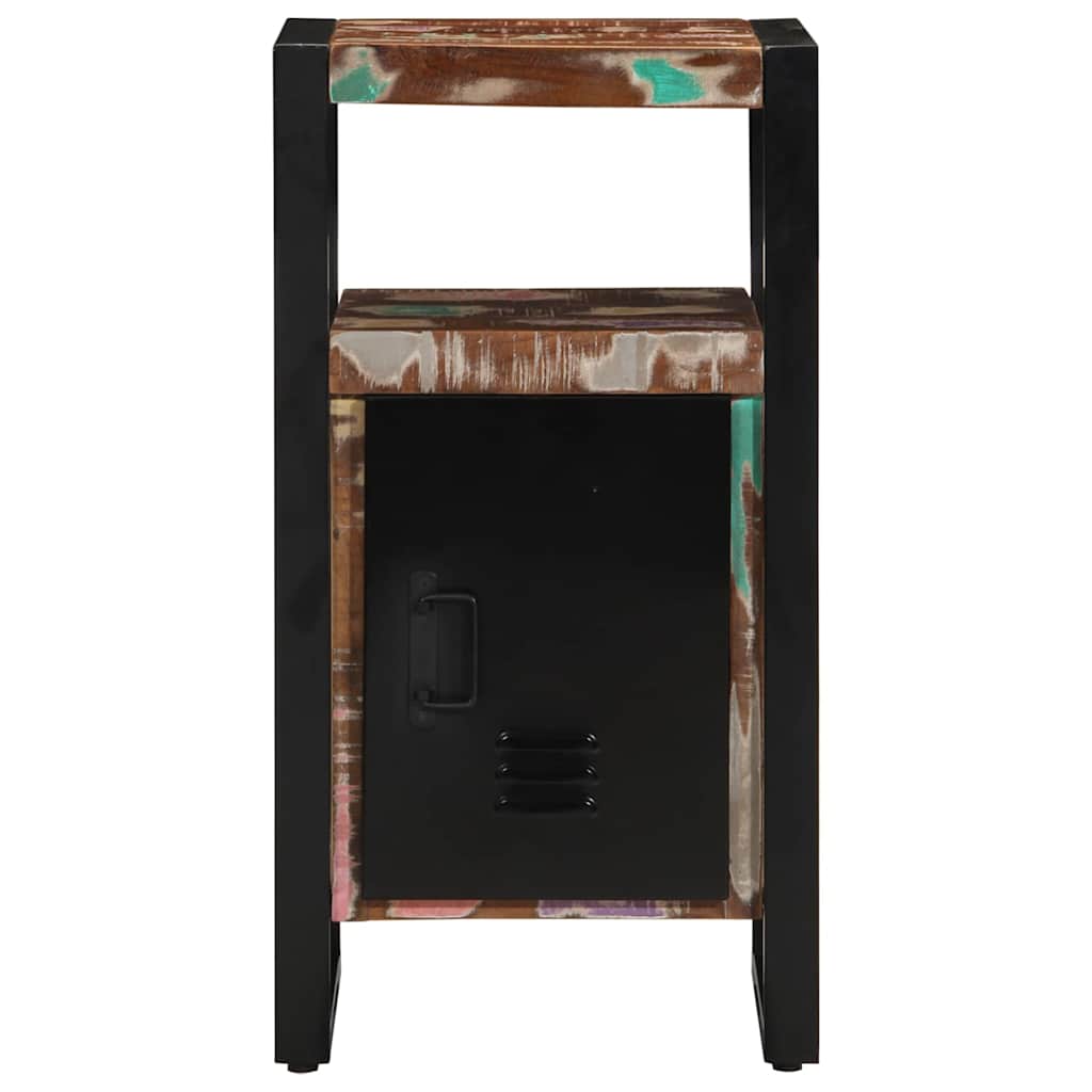 vidaXL Ντουλάπι Μπάνιου Καφέ 40 x 35 x 75 εκ Στερεό Ανακτηθέν Ξύλο