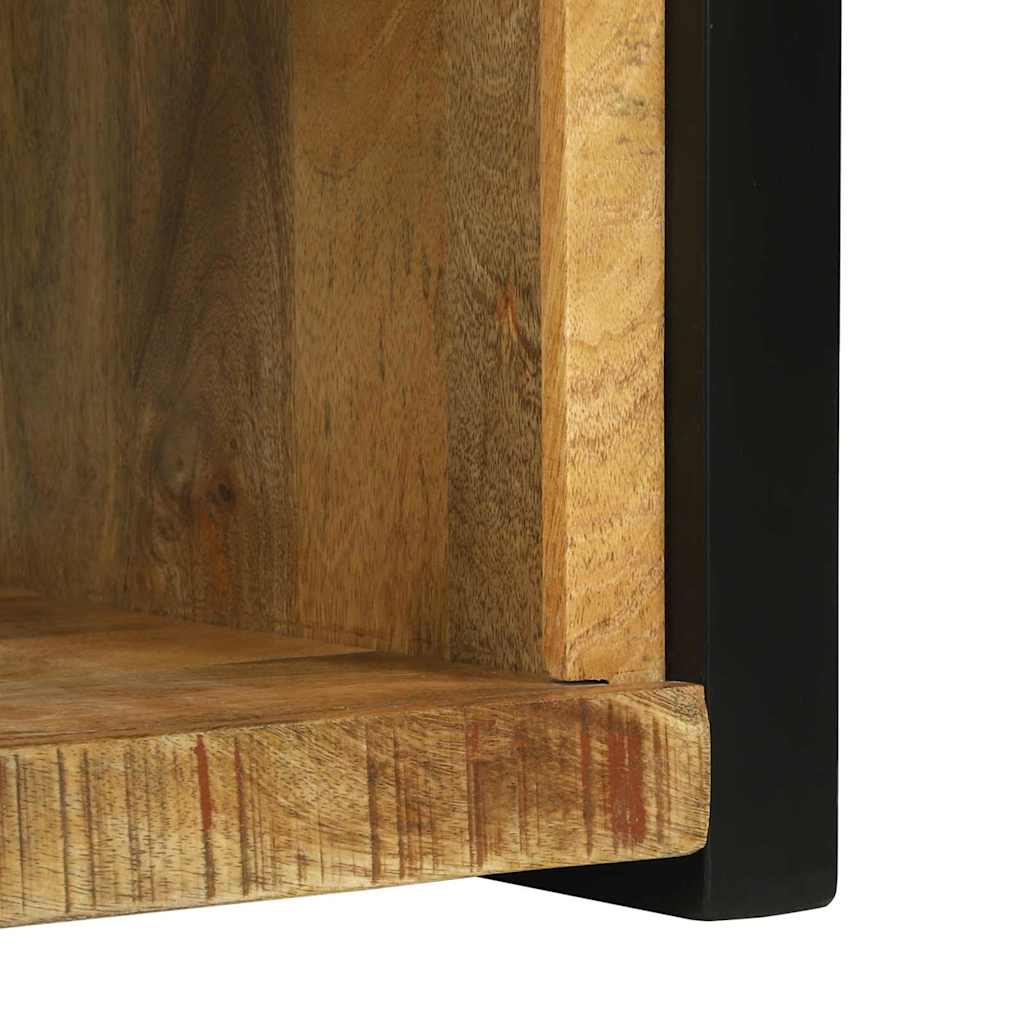 vidaXL Κύβος Τοίχου με ράφι Καφέ 55 x 35 x 40 εκ Μασίφ ξύλο μάνγκο