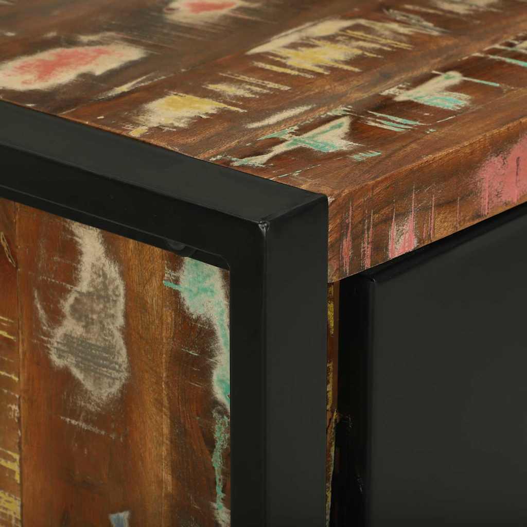 vidaXL Ντουλάπα Νιπτήρα Καφέ 55 x 35 x 60 εκ. Μασίφ ανακυκλωμένο ξύλο