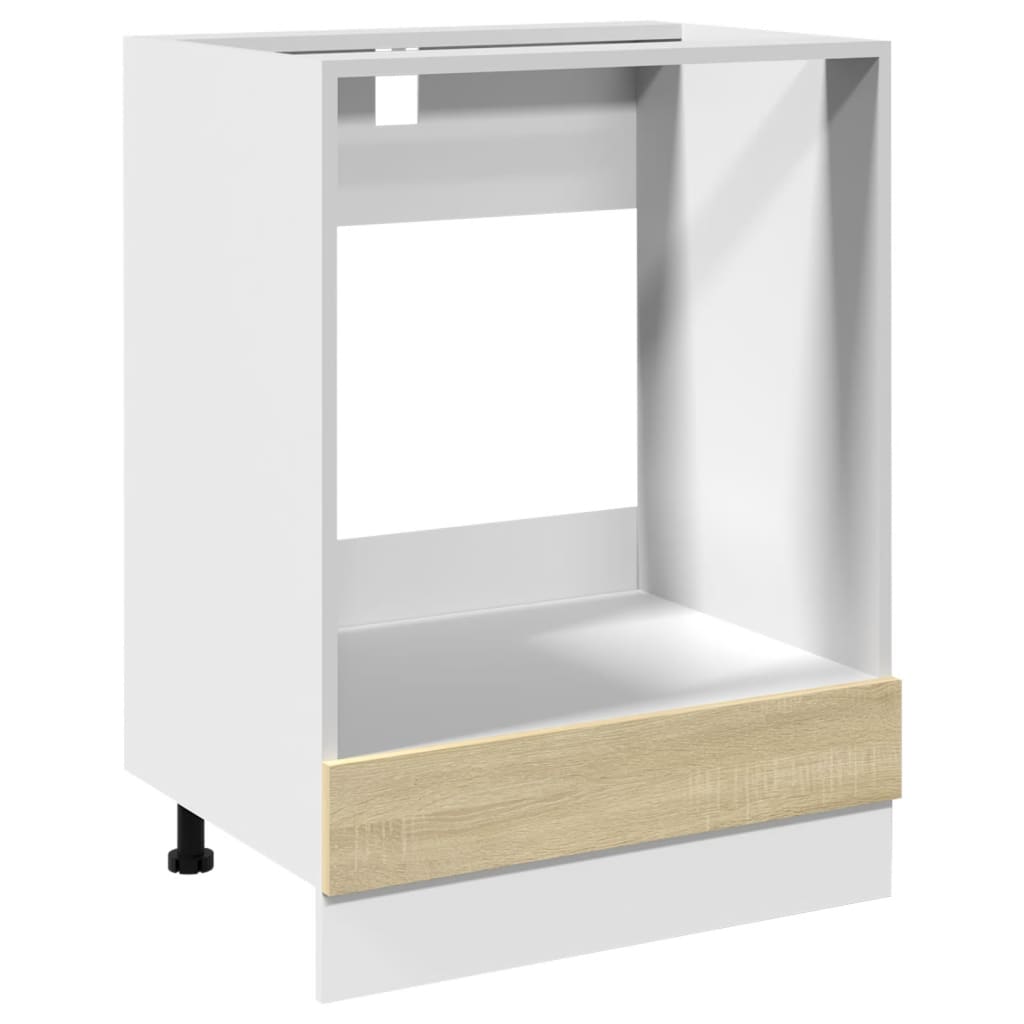 vidaXL Σετ Επίπλων Κουζίνας 7 Τεμαχίων Lyon Sonoma Δρυς Επεξ. Ξύλο