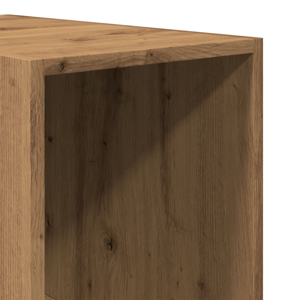 vidaXL Ντουλάπα Αρτισιανή Δρυς 30x50x200εκ από Επεξεργασμένο Ξύλο