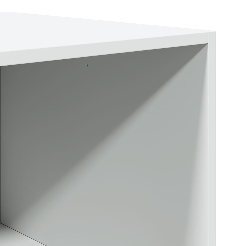 vidaXL Ντουλάπα Λευκή 80 x 50 x 200 εκ. από Επεξεργασμένο Ξύλο