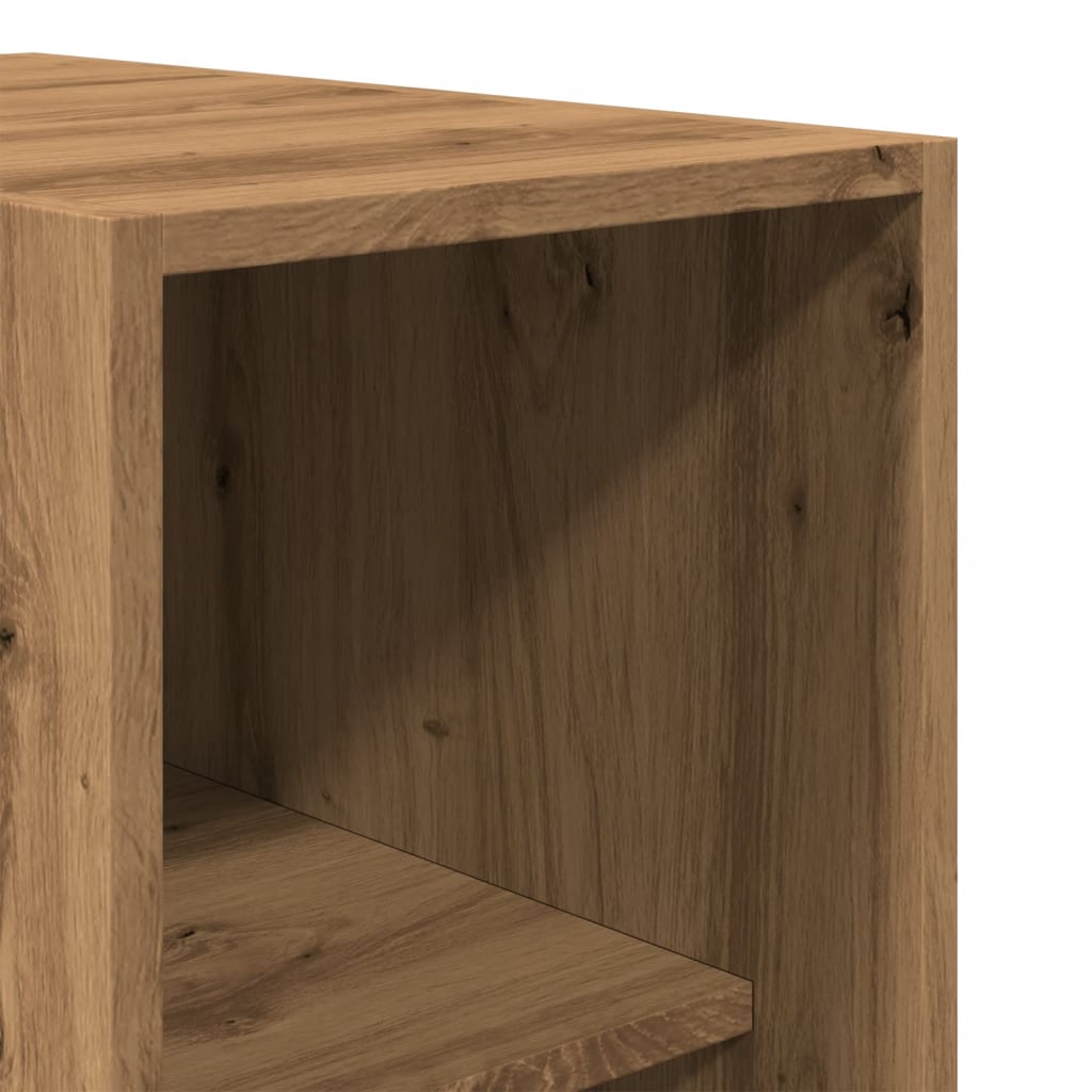 vidaXL Ντουλάπα Αρτισιανή Δρυς 30x50x200εκ από Επεξεργασμένο Ξύλο