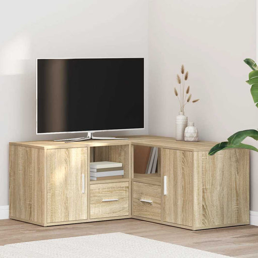vidaXL Ντουλάπι Γωνιακό Sonoma Δρυς 160x40x45 εκ. Επεξεργασμένο Ξύλο