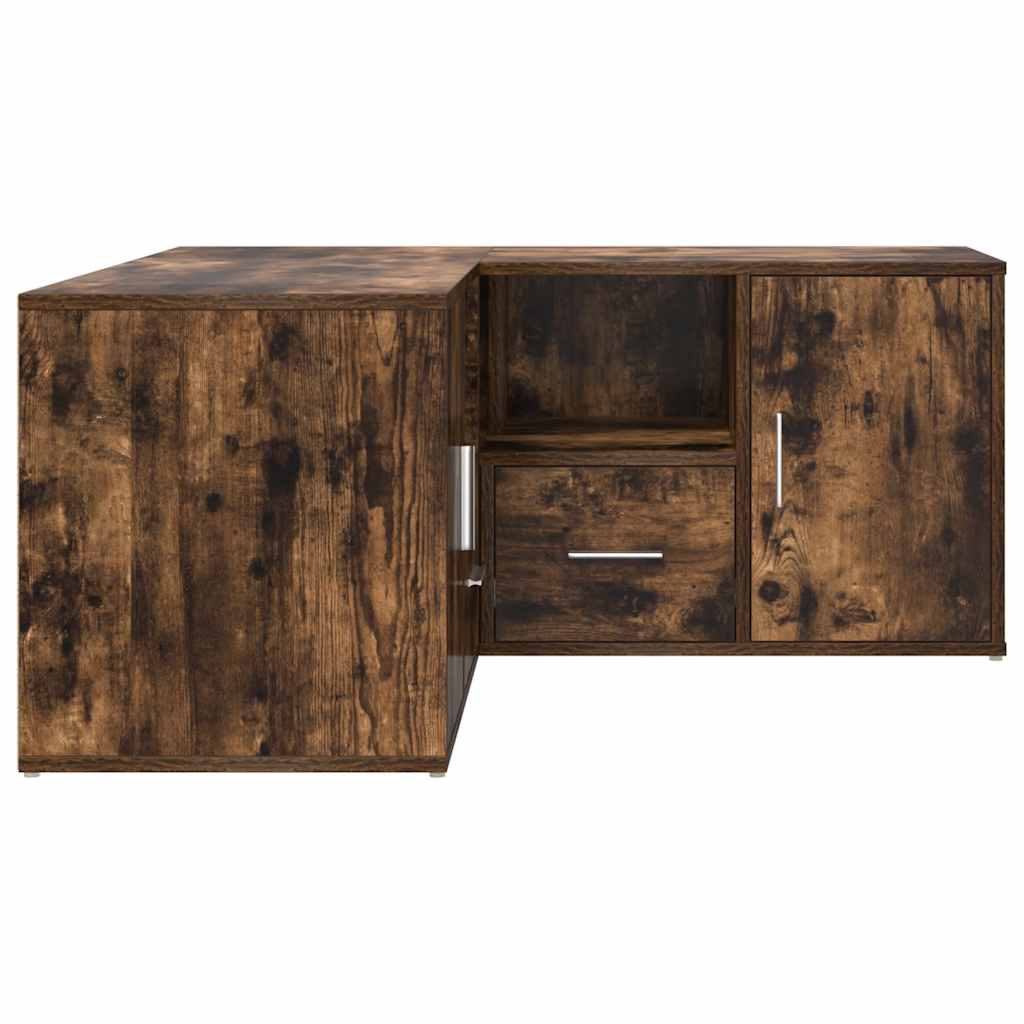 vidaXL Γωνιακό Έπιπλο Καπνιστή δρυς 160x40x45 εκ. από Επεξεργ. Ξύλο