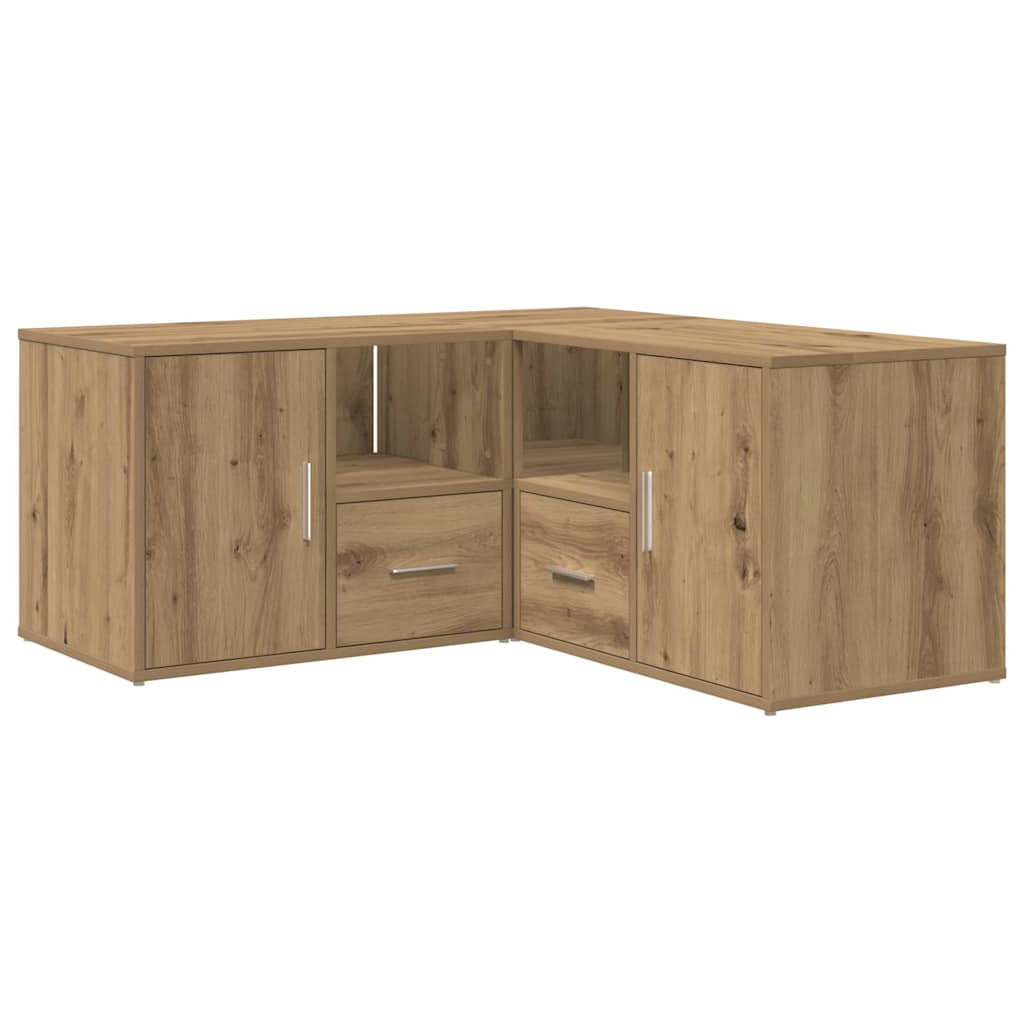 vidaXL Ντουλάπι Γωνιακό Αρτισιανή Δρυς 160x40x45 εκ. από Επεξ. Ξύλο