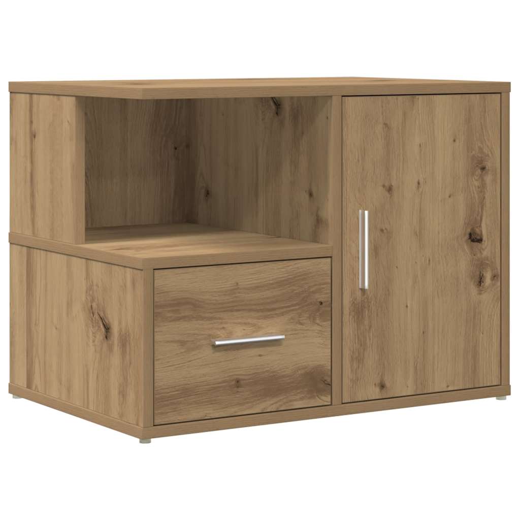 vidaXL Ντουλάπι Γωνιακό Αρτισιανή Δρυς 160x40x45 εκ. από Επεξ. Ξύλο