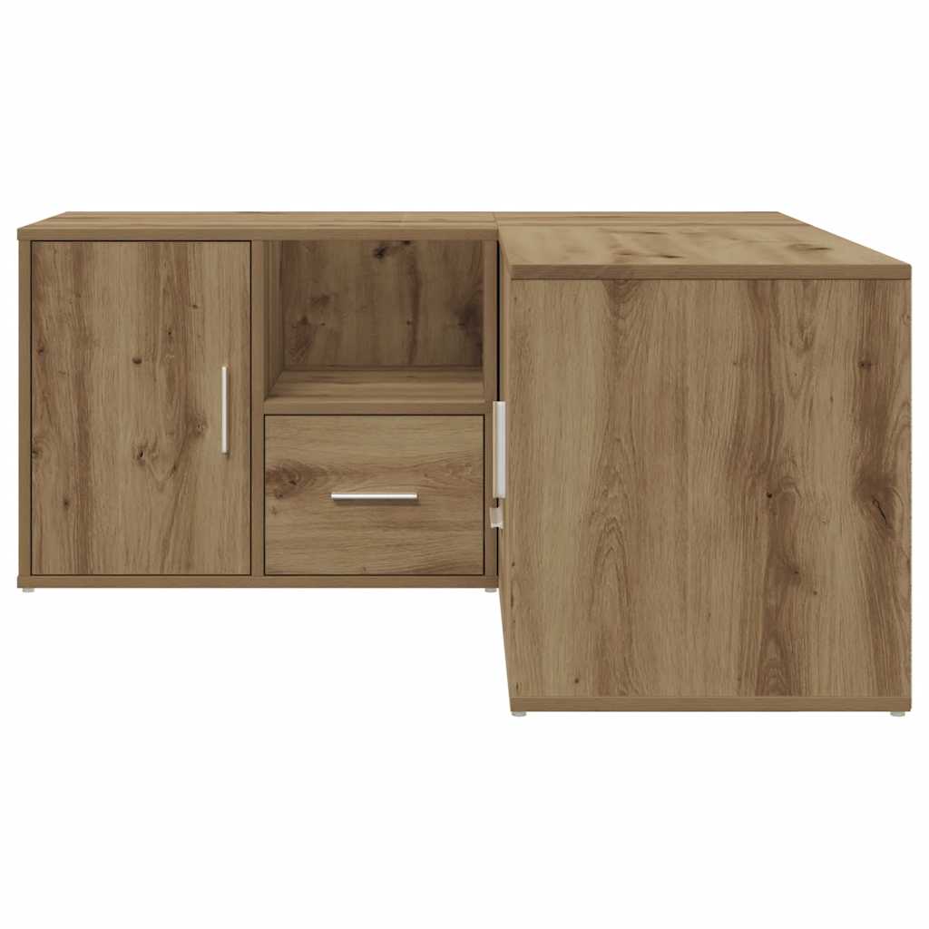 vidaXL Ντουλάπι Γωνιακό Αρτισιανή Δρυς 160x40x45 εκ. από Επεξ. Ξύλο