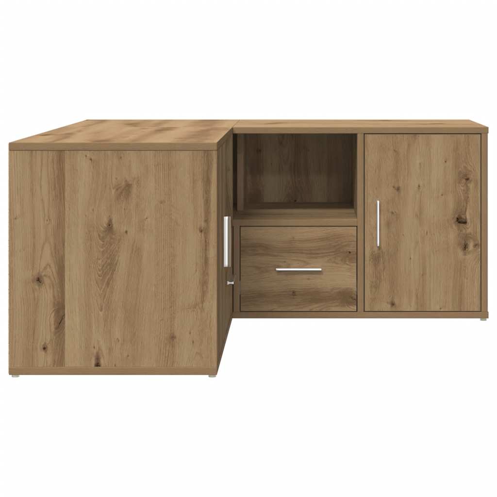 vidaXL Ντουλάπι Γωνιακό Αρτισιανή Δρυς 160x40x45 εκ. από Επεξ. Ξύλο