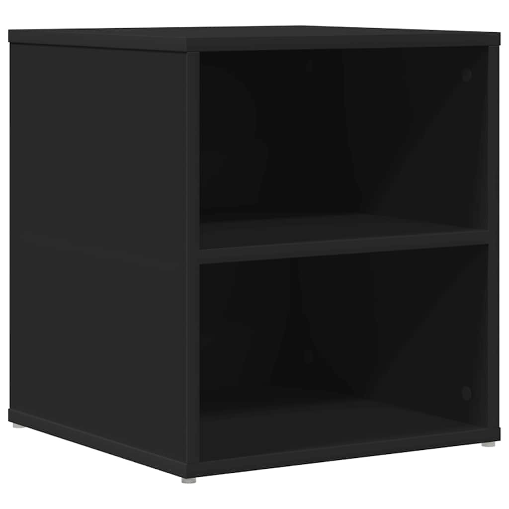 vidaXL Ντουλάπι Γωνιακό Μαύρο 200x40x45 εκ. από Επεξεργασμένο Ξύλο