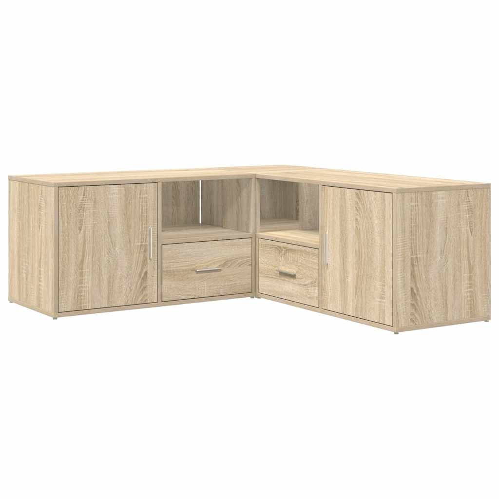 vidaXL Ντουλάπι Γωνιακό Sonoma Δρυς 200x40x45 εκ. Επεξεργασμένο Ξύλο