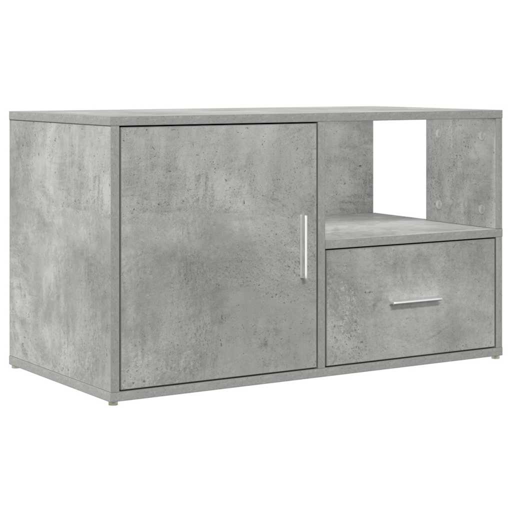 vidaXL Ντουλάπι Γωνιακό Γκρι Σκυροδέματος 200x40x45εκ. από Επεξ. Ξύλο