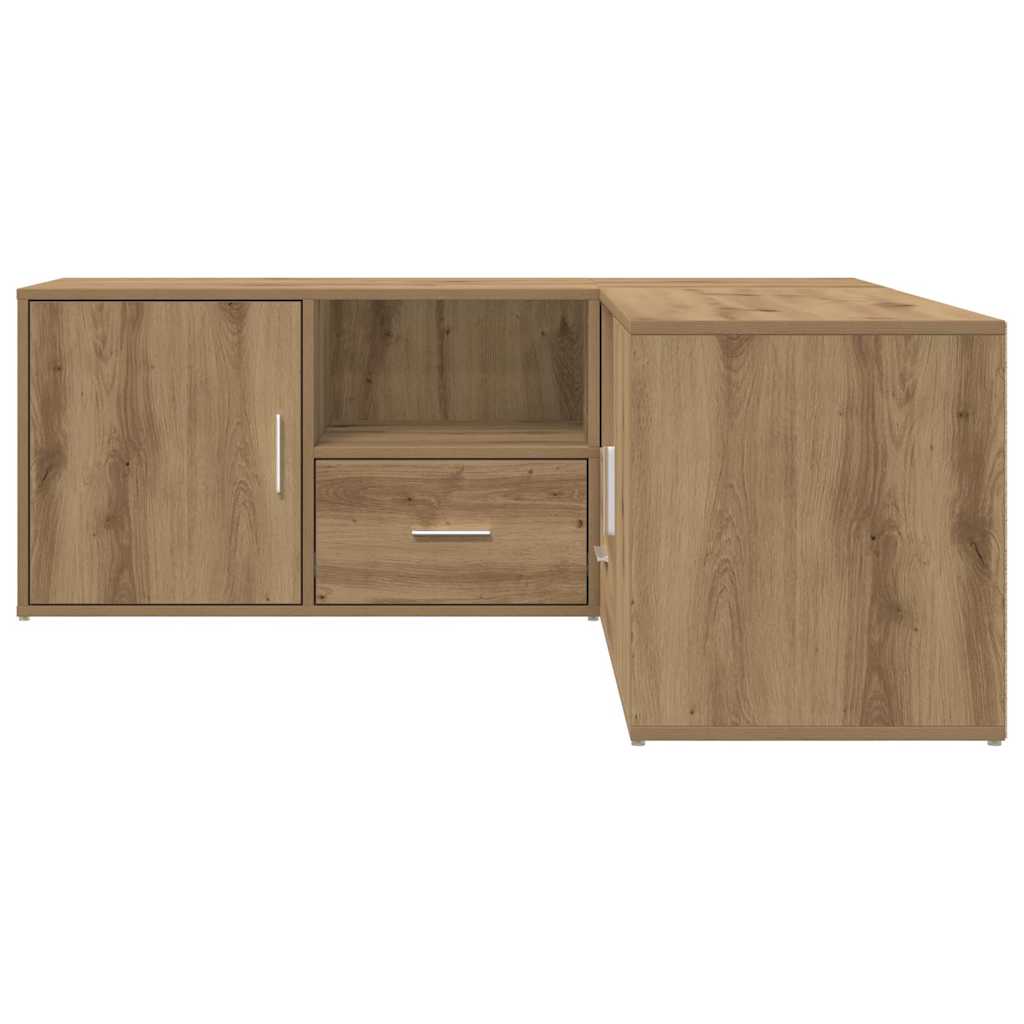 vidaXL Ντουλάπι Γωνιακό Αρτισιανή Δρυς 200x40x45 εκ. από Επεξ. Ξύλο