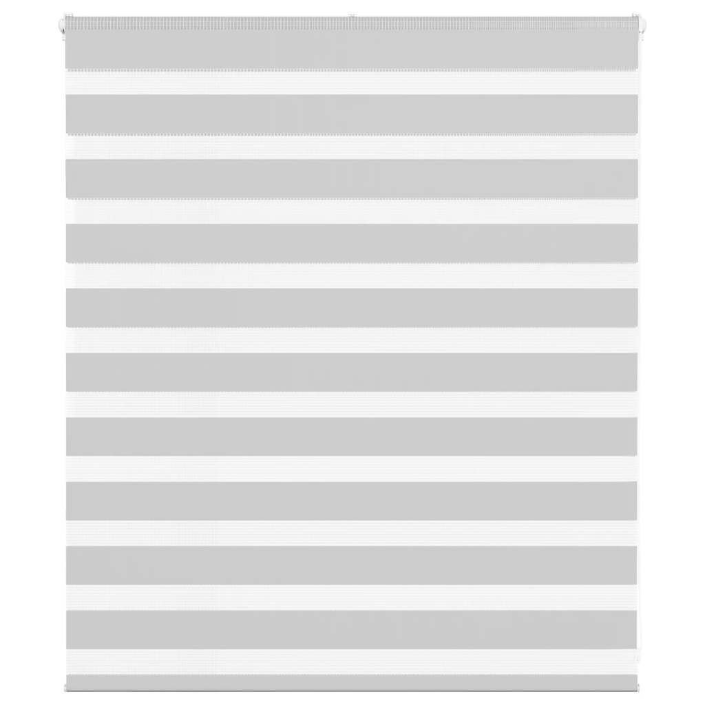 vidaXL Ζέβρα τυφλή Ανοιχτό Γκρι Πλάτος υφάσματος 120,9 εκ. Πολυεστέρας